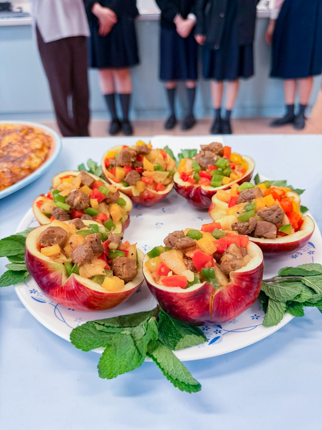 Culinary Artistry and Collaboration: Teacher-Student Cooking Competition